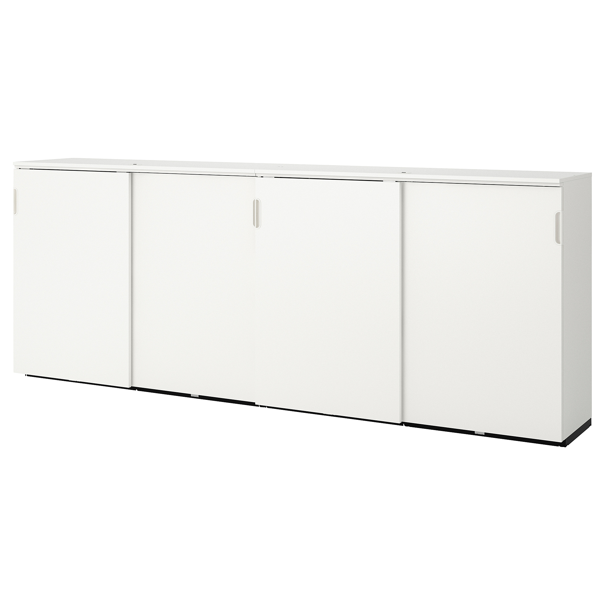 GALANT Almacenaje c/puertas corredizas - blanco - IKEA