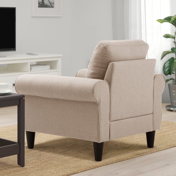 GAMMALBYN Sillón, beige