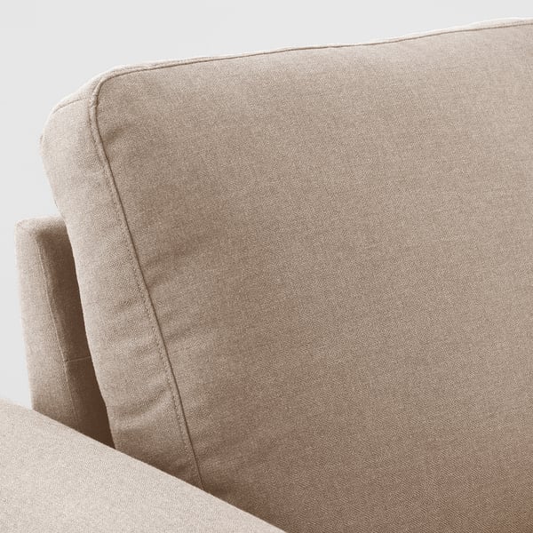 GAMMALBYN Sofá con 3 asientos, beige