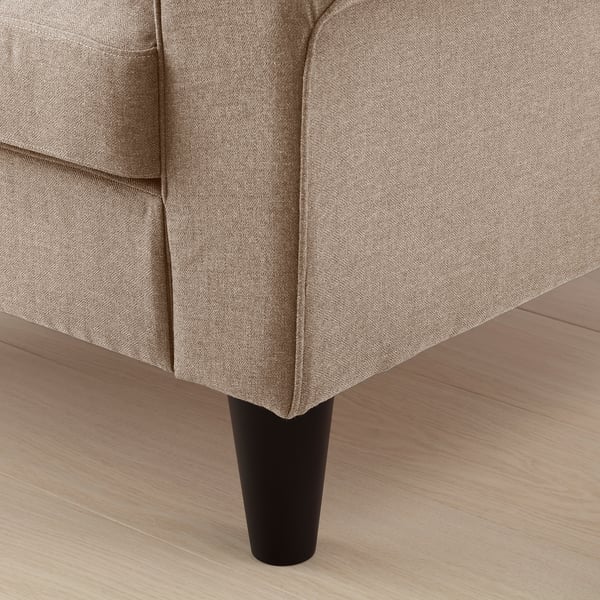 GAMMALBYN Sofá con 3 asientos, beige