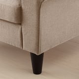 GAMMALBYN Sofá con 3 asientos, beige