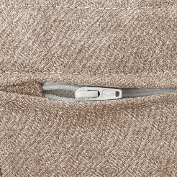 GAMMALBYN Sofá con 3 asientos, beige