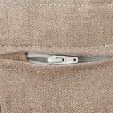 GAMMALBYN Sofá con 3 asientos, beige