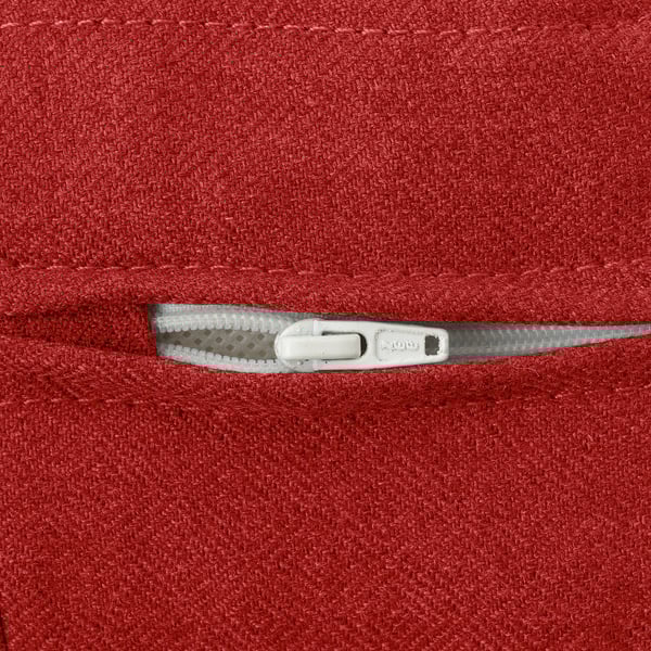 GAMMALBYN Sofá con 3 asientos, rojo