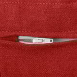 GAMMALBYN Sofá con 3 asientos, rojo
