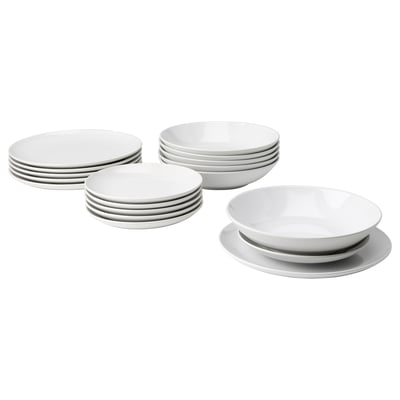 OFTAST Plato, blanco, 25 cm - IKEA Mexico