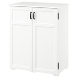 GREÅKER Gabinete con cajones, blanco, 84x101 cm
