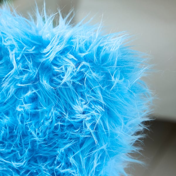 GREJSIMOJS Funda para silla infantil, imitación piel/azul