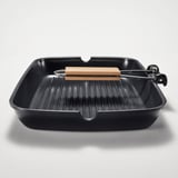 GRILLA Sartén para asar, Antiadherente, 36x26 cm