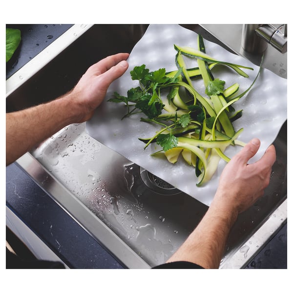 GRUNDVATTNET Protector, gris, 26x32 cm - IKEA