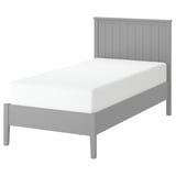 GULLABERG Base de cama, gris, Individual