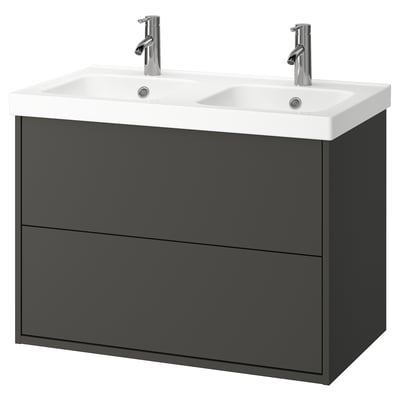 HAVBÄCK / ORRSJÖN Mueble de lavabo con cajones/lavabo