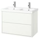 HAVBÄCK / ORRSJÖN Mueble de lavabo con cajones/lavabo