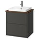 HAVBÄCK / ORRSJÖN Mueble de lavabo con cajones/lavabo