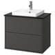 HAVBÄCK / ORRSJÖN Mueble de lavabo con cajones/lavabo