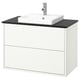 HAVBÄCK / ORRSJÖN Mueble de lavabo con cajones/lavabo