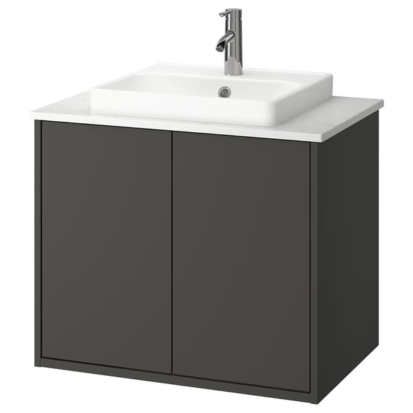 HAVBÄCK / ORRSJÖN Mueble de lavabo con puertas/lavabo