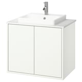 HAVBÄCK / ORRSJÖN Mueble de lavabo con puertas/lavabo