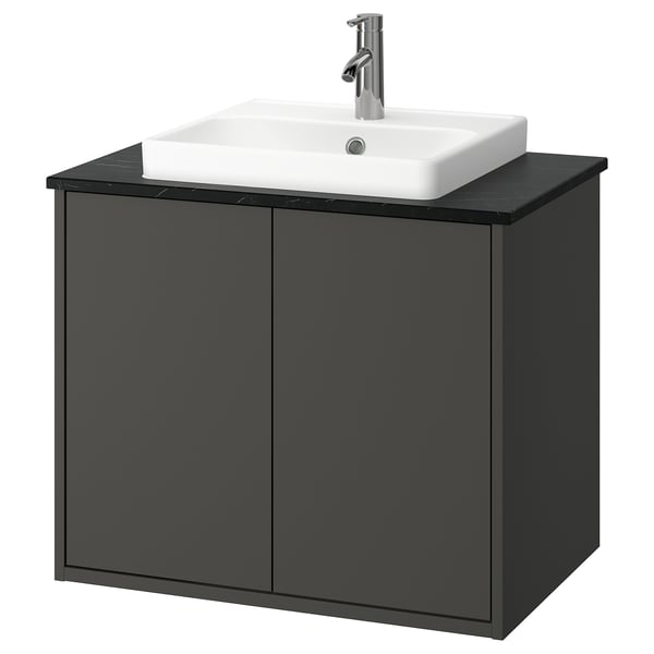 HAVBÄCK / ORRSJÖN Mueble de lavabo con puertas/lavabo