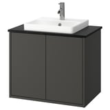 HAVBÄCK / ORRSJÖN Mueble de lavabo con puertas/lavabo