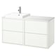 HAVBÄCK / ORRSJÖN Mueble de lavabo/lavabo