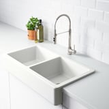 HAVSEN Tarja con 2 frentes visibles, blanco, 93x48 cm