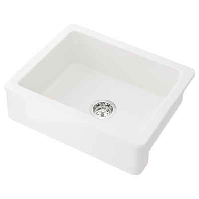 HAVSEN Tarja con frente visible, blanco, 63x48 cm