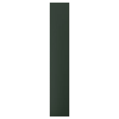 HAVSTORP Panel lateral, Verde oscuro, 39x229 cm