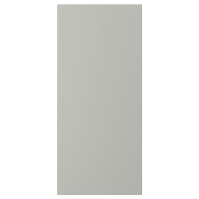 HAVSTORP Puerta, gris claro, 38x76 cm