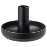 HEDERVÄRD Portavela, negro, 8 cm