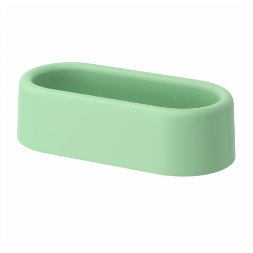 HUMLESJÖN Canasta con ventosa, Verde claro, 26x13x7 cm