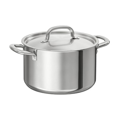 IKEA 365+ Olla con tapa, ac inox, 5.0 l