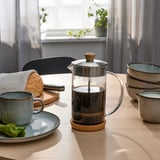 IKEA 365+ Prensa francesa, vidrio incoloro/ac inox, 1 l