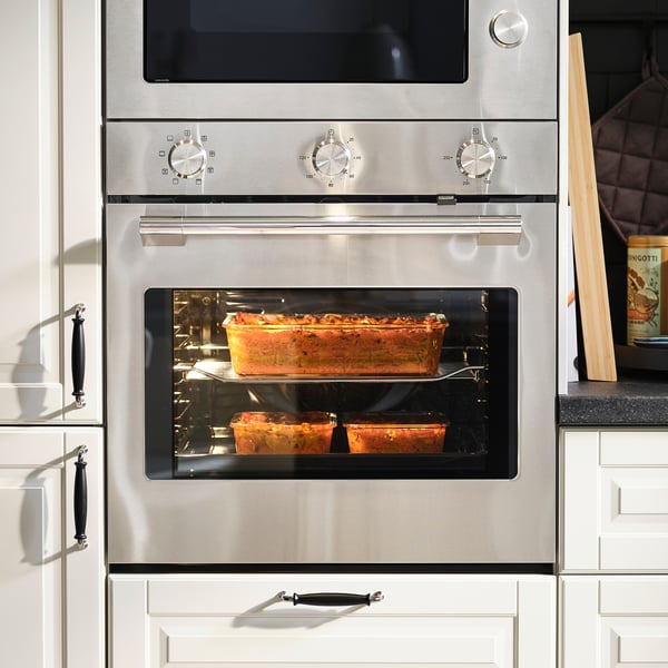 IKEA 365+ Recipiente, grande rectangular/vidrio, 3.1 l