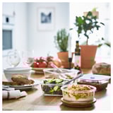 IKEA 365+ Recipiente, redondo/vidrio, 400 ml