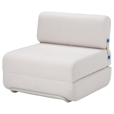 IKEA PS 2026 Sillón cama, Skiftebo gris claro/beige