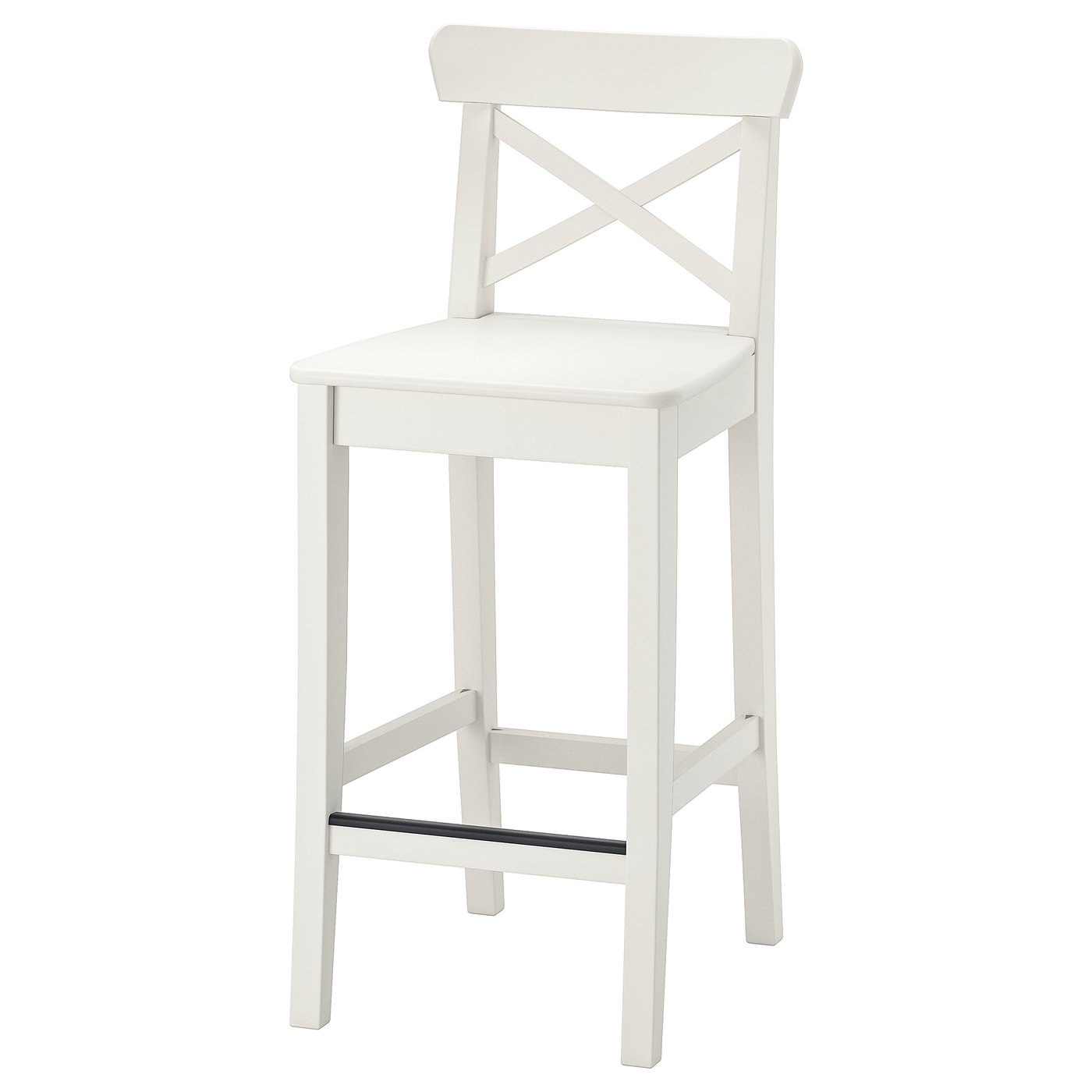 INGOLF Silla alta, blanco, 63 cm IKEA Mexico