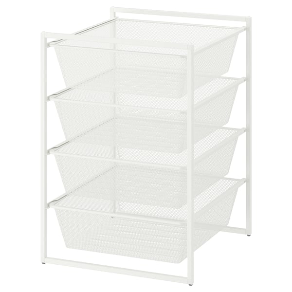 JONAXEL Combinación de almacenamiento, blanco, 50x51x70 cm