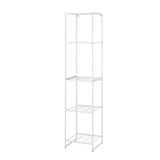 JOSTEIN Estante, int/ext/alambre blanco, 41x40x180 cm
