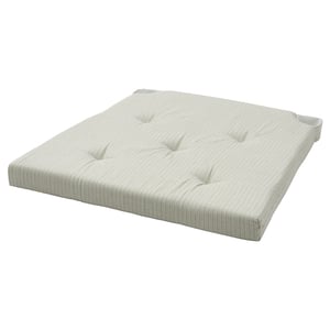 JUSTINA Cojín para silla, Verde claro, 42/35x40x4 cm