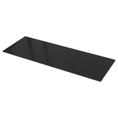 KASKER Barra a medida, carbón acabado mineral/cuarzo, 1 m²x2.0 cm