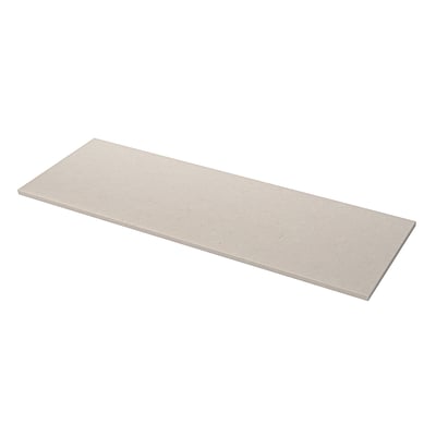 KASKER Barra a medida, gris claro mate/beige/efecto piedra cuarzo, 1 m²x2.0 cm