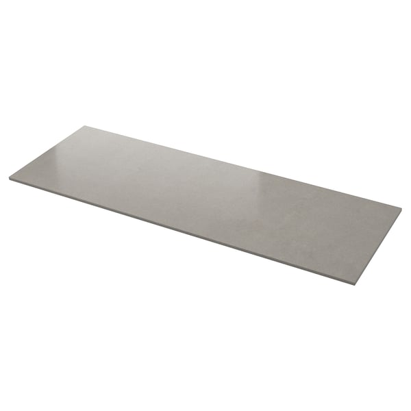 KASKER Barra a medida, gris efecto piedra/cuarzo, 1 m²x2.0 cm