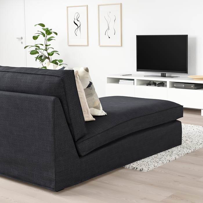 KIVIK Chaiselongue, Hillared carbón IKEA Mexico