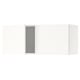 KNOXHULT Gabinete de pared con puertas, blanco, 76.2x30.5x31.7 cm