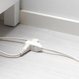 KOPPLA Cable de extensión, sin toma de tierra blanco, 3.6 m