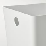 KUGGIS Caja, blanco, 18x26x15 cm