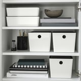 KUGGIS Caja, blanco, 18x26x15 cm