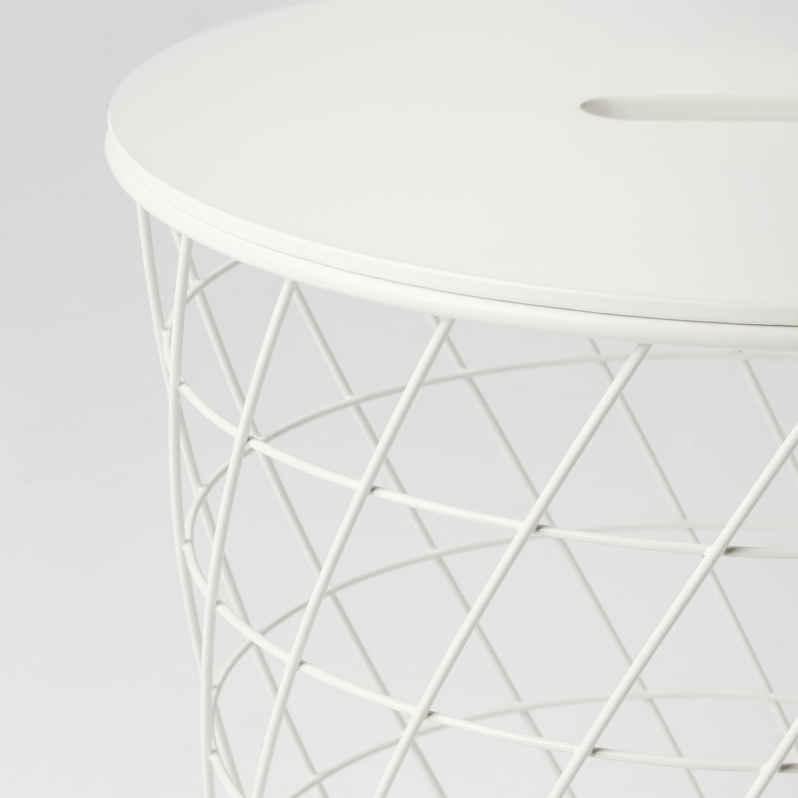 KVISTBRO Mesa de almacenamiento - blanco - IKEA