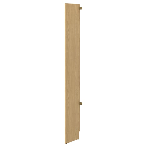 LÅDMAKARE Panel central, efecto roble, 35x212 cm
